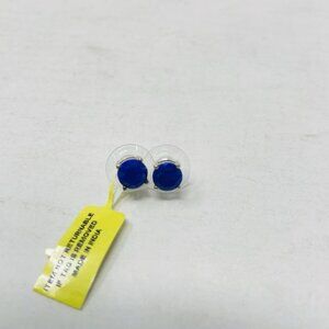 Shop LC Blue Lapis Lazuli Sterling Silver Stud Earrings TGW 2.80 cts. 5128